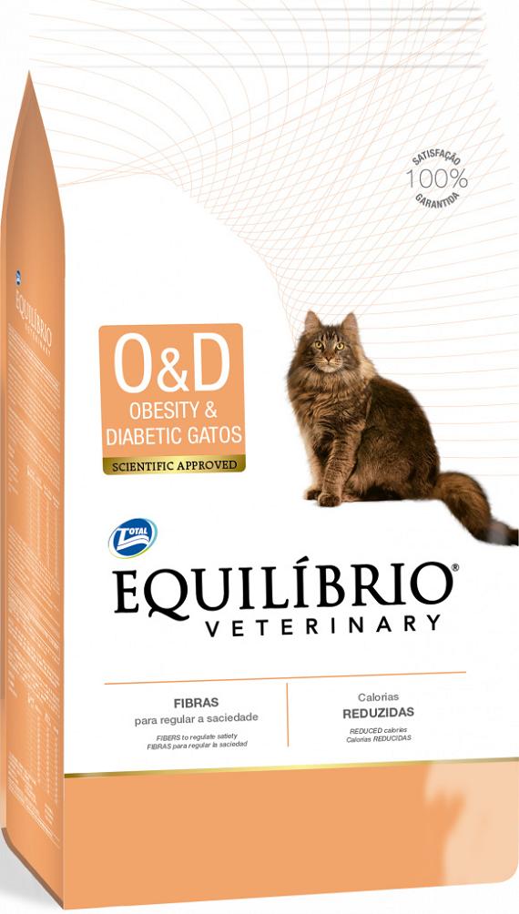 Equilibrio Veterinary Cat Obesity & Diabetic лечебный корм для кошек 0,5 кг (55105) Equilibrio Veterinary Cat Obesity & Diabetic лечебный корм для кошек 0,5 кг (55105)